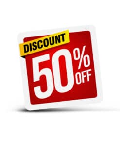 AD Labels 50 x 50mm