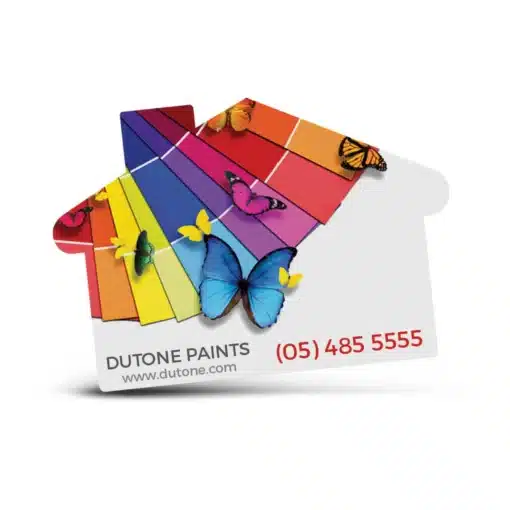 AD Labels 70 x 50mm - House Shaped - Image 3