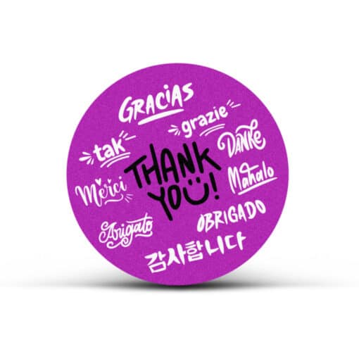 AD Labels 60mm - Circle - Image 2
