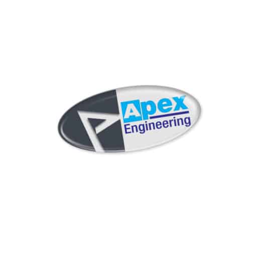 Resin Coated Labels 55 x 24mm - Oval - Image 2