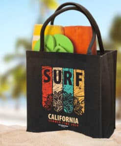 Monza Jute Tote Bag – Colour Match