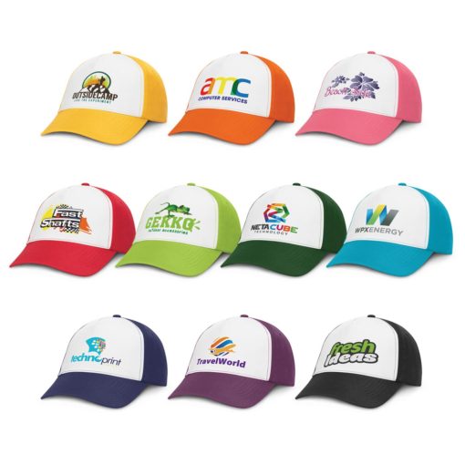 Oregon 5 Panel Cap - White Front