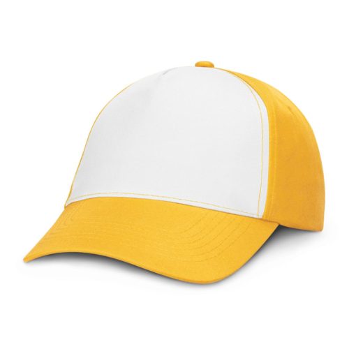 Oregon 5 Panel Cap - White Front - Image 2