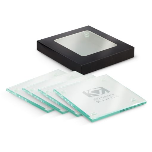 Saturn Glass Coaster Set of 4