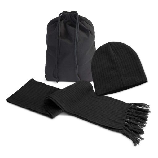 Nebraska Scarf and Beanie Set - Image 5
