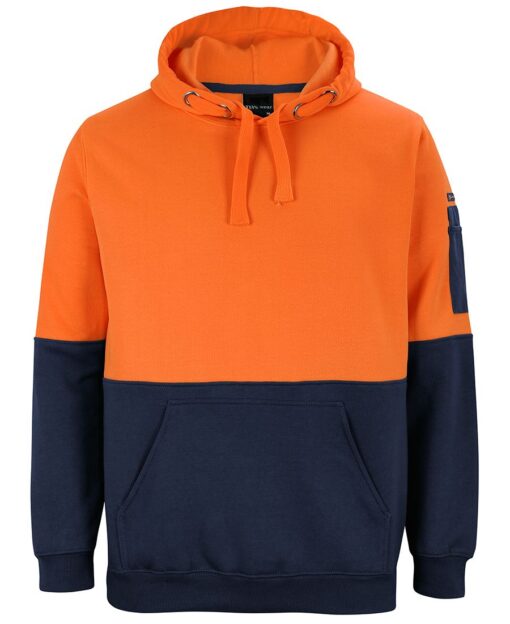 6-PACK HI VIS PULL OVER HOODIE VINYL PRINTED ON BACK $310 - Image 6