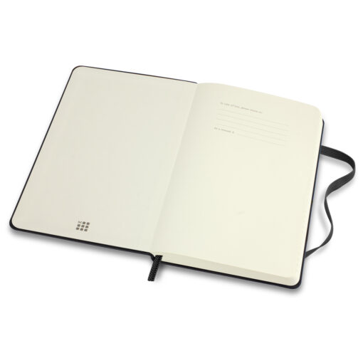 Moleskine Classic Leather Hard Cover Notebook - Large - Image 4