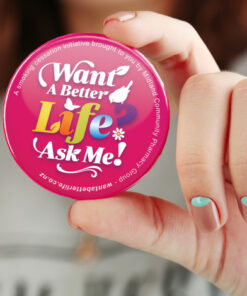Button Badge Round – 90mm
