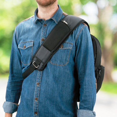 Swiss Peak Sling Laptop Backpack - Image 6