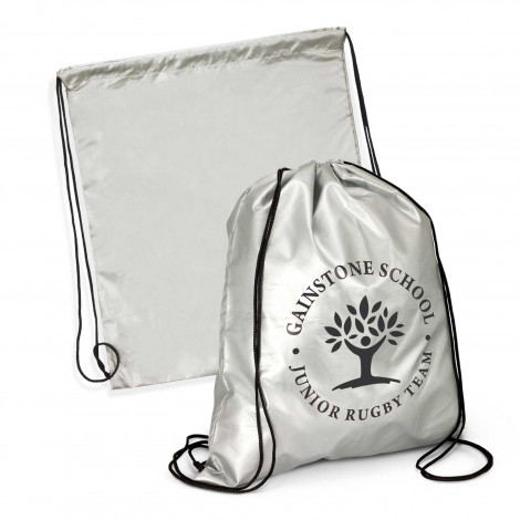 Titanium Drawstring Backpack - Image 2