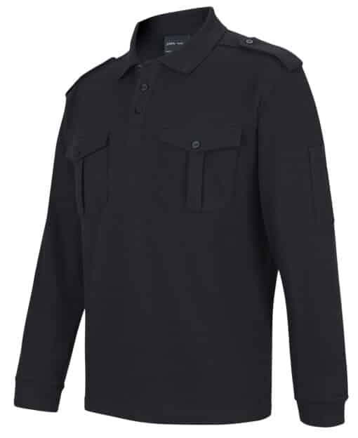 L/S 250 Epaulette Polo - Mens - 210EL - Image 8