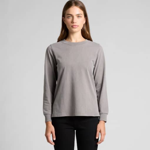 HEAVY FADED L/S TEE - Womens