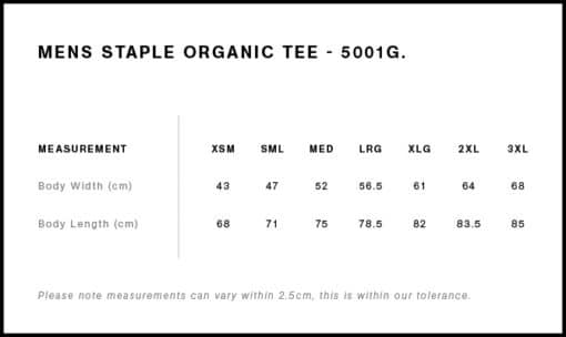 STAPLE ORGANIC TEE - Mens - Image 2