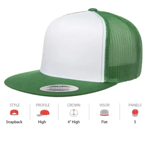 Classic Universal Trucker Cap - 5Panel - Image 2