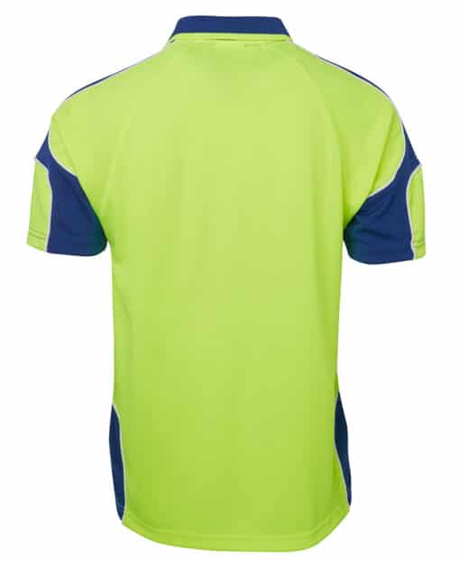 Hi Vis S/S Arm Panel Polo - Mens - 6AP4S - Image 18