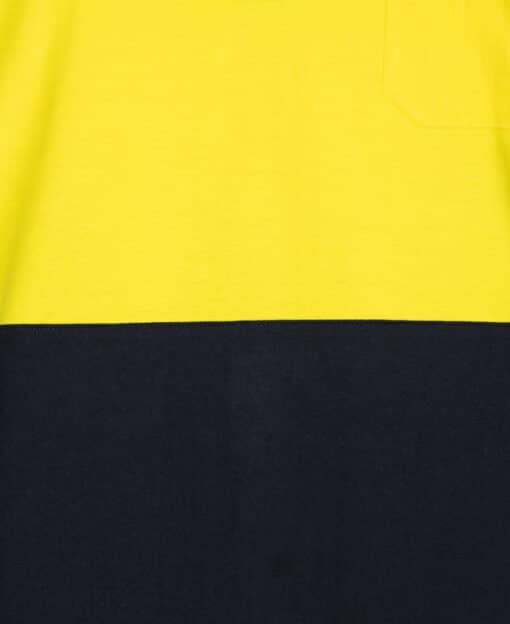 Hi Vis L/S Cotton Polo - Mens - 6CPHL - Image 12