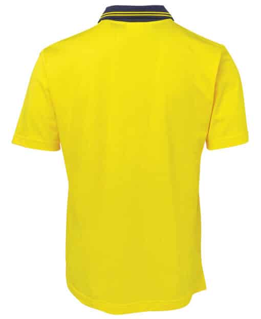 Hi Vis S/S Cotton Polo - Mens - 6CPHV - Image 14