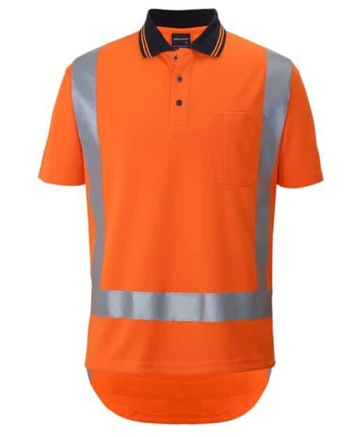 Hi Vis (D+N) S/S Non Cuff TTMC-W17 Traditional Polo - Mens - 6DTSP