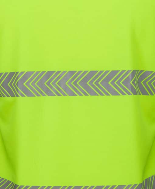 Hi Vis L/S Segmented Tape Polo - Mens - 6HLST - Image 4