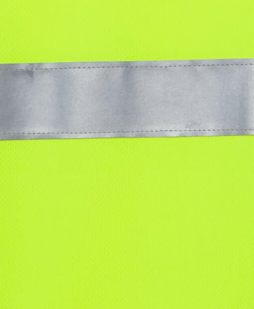 Hi Vis L/S (D+N) Cotton Back Polo- Mens - 6HMCB - Image 4