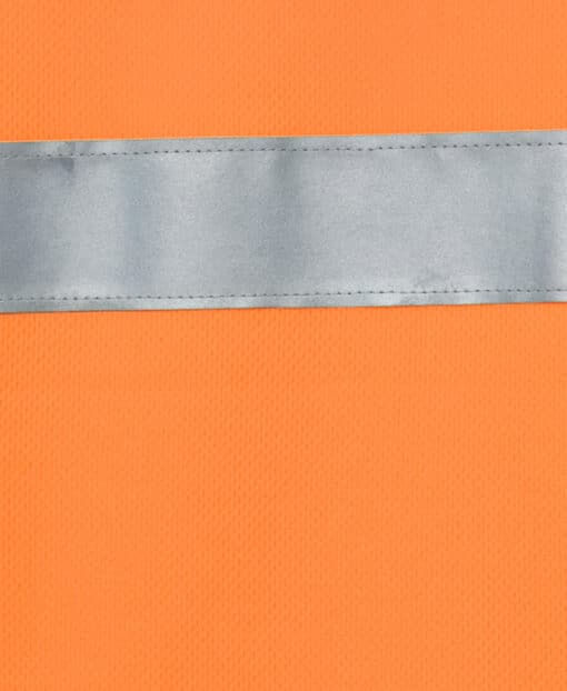 Hi Vis L/S (D+N) Cotton Back Polo- Mens - 6HMCB - Image 8