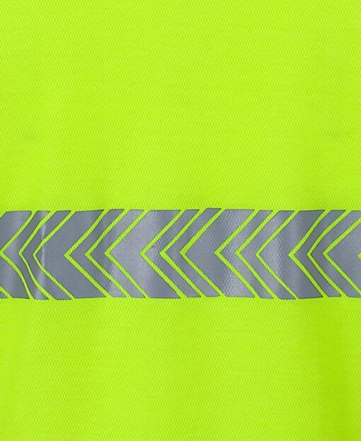 Hi Vis (D+N) Cotton Back S/S Segmented Tape Polo - Mens - 6HMSS - Image 4
