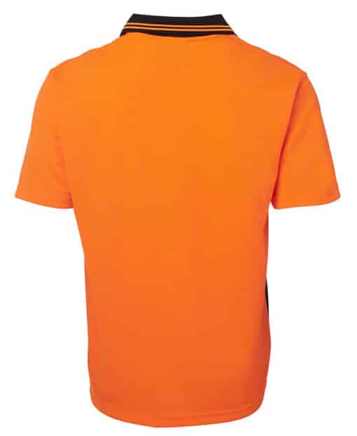 Hi Vis S/S Non Button Polo - Mens - 6HNB - Image 6