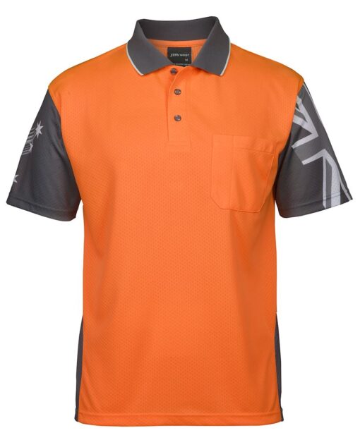 Hi Vis Southern Cross Polo - Mens - 6HSC - Image 7