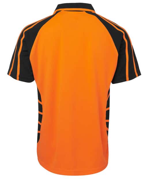Hi Vis S/S Spider Polo - Mens - 6HSP - Image 14