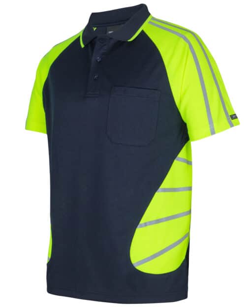 Spider Polo with Reflective Stripes - Mens - 6HSSR - Image 8