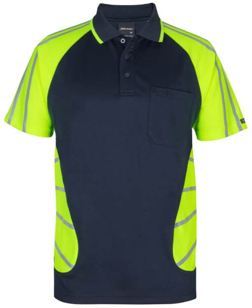 Spider Polo with Reflective Stripes - Mens - 6HSSR - Image 6