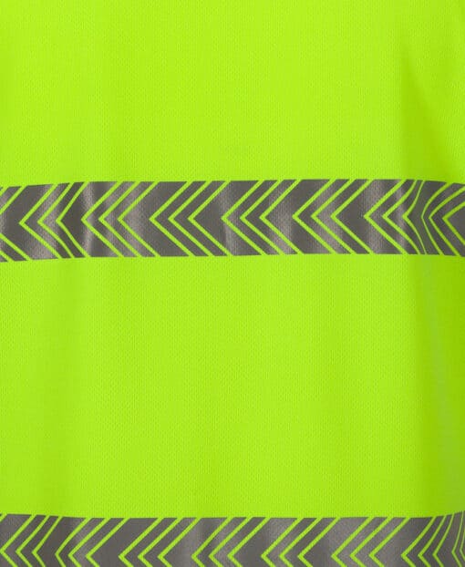 Hi Vis S/S Segmented Tape Polo - Mens - 6HSST - Image 4