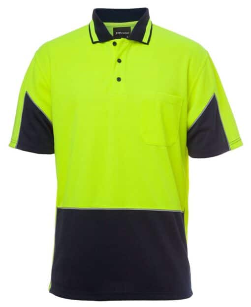 Hi Vis S/S Gap Polo - Mens - 6HVGS