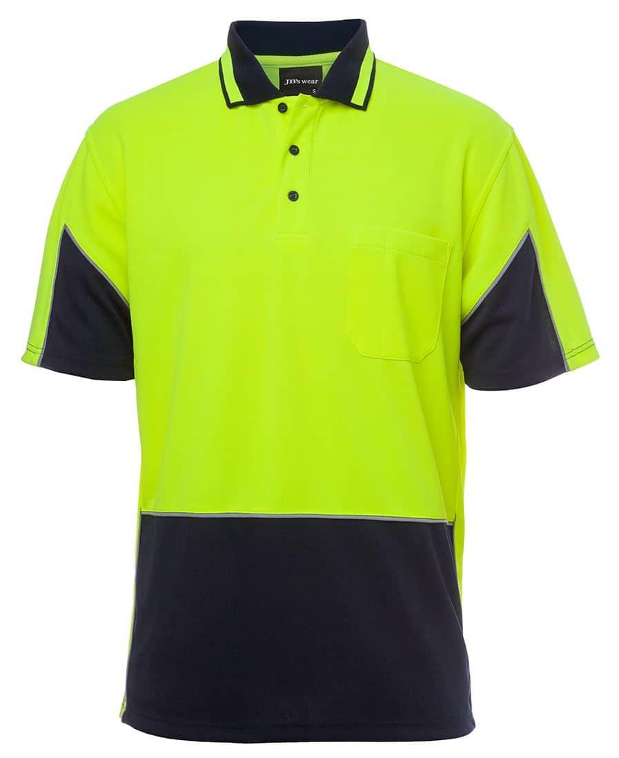 Hi Vis S/S Gap Polo - Mens - 6HVGS