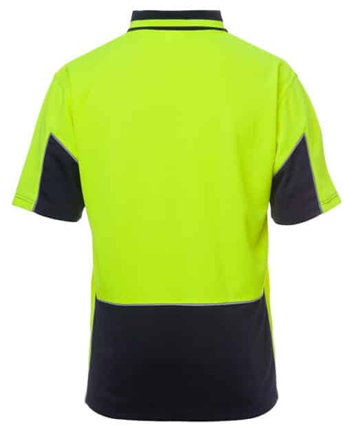 Hi Vis S/S Gap Polo - Mens - 6HVGS - Image 3