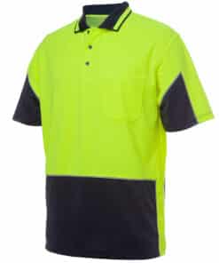 Hi Vis S/S Gap Polo – Mens – 6HVGS