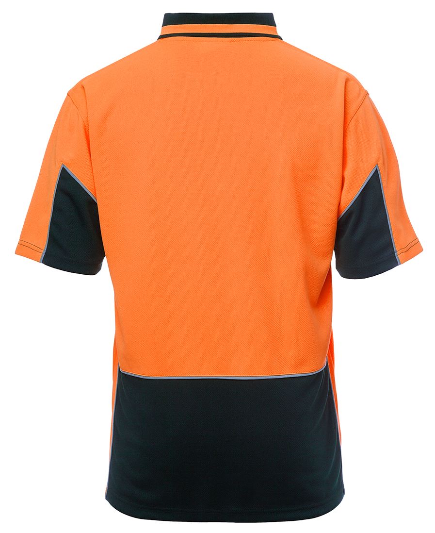 Hi Vis S/S Gap Polo - Mens - 6HVGS - Image 6