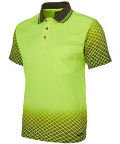Hi Vis Net Sub Polo – Mens – 6HVNS