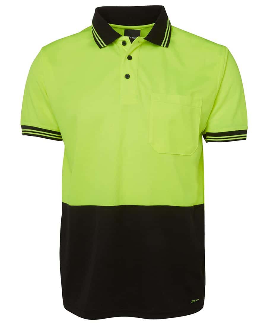 Hi Vis S/S Traditional Polo - Mens - 6HVPS