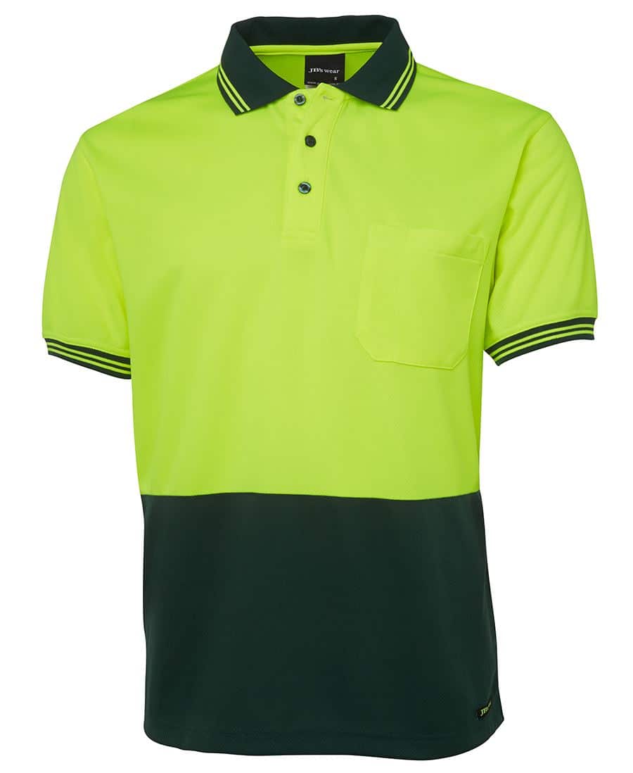 Hi Vis S/S Traditional Polo - Mens - 6HVPS - Image 5