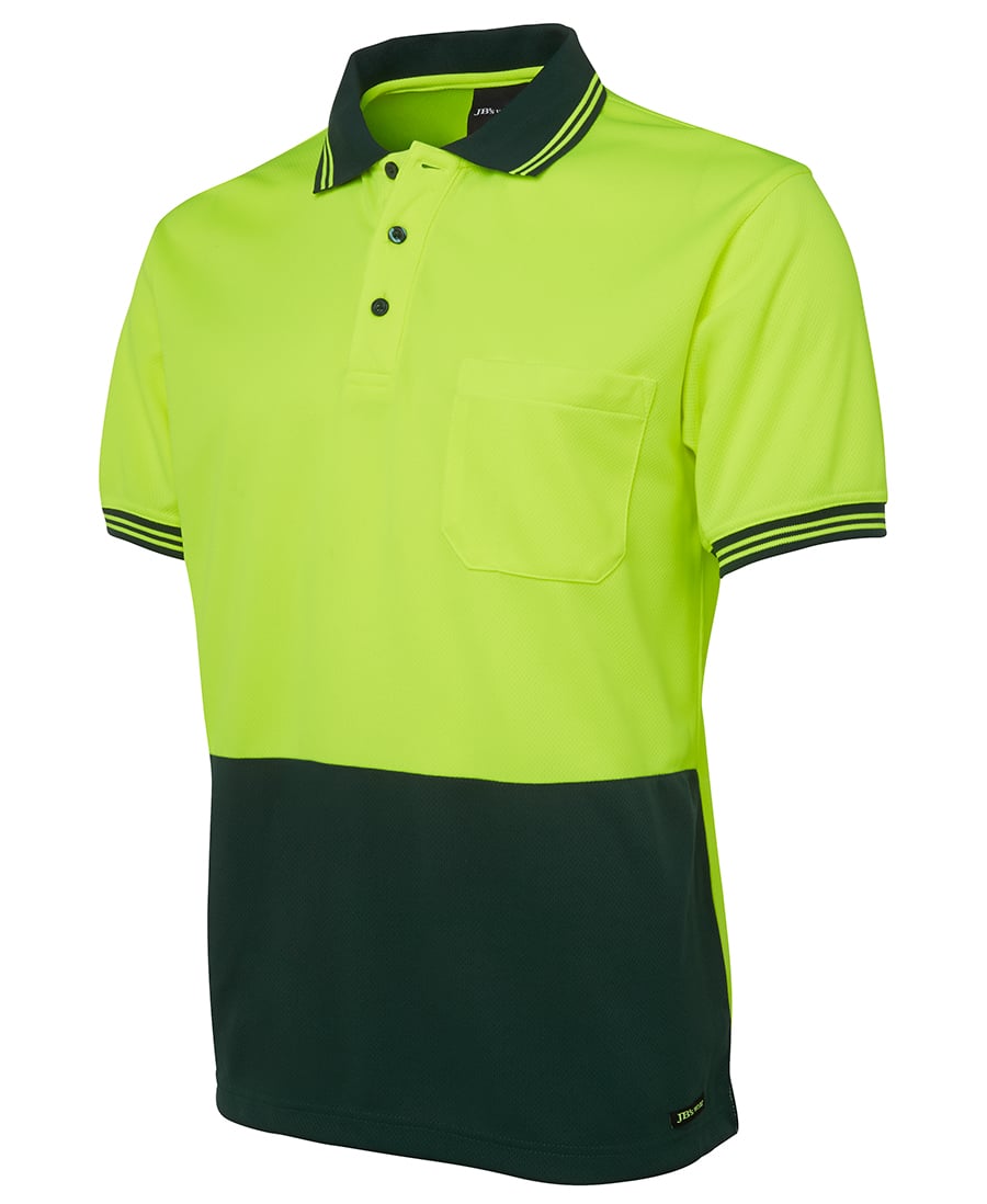 Hi Vis S/S Traditional Polo - Mens - 6HVPS - Image 7