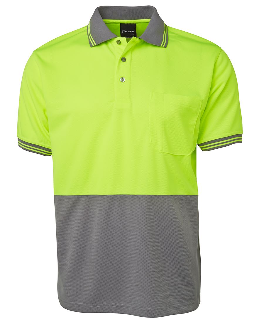 Hi Vis S/S Traditional Polo - Mens - 6HVPS - Image 9