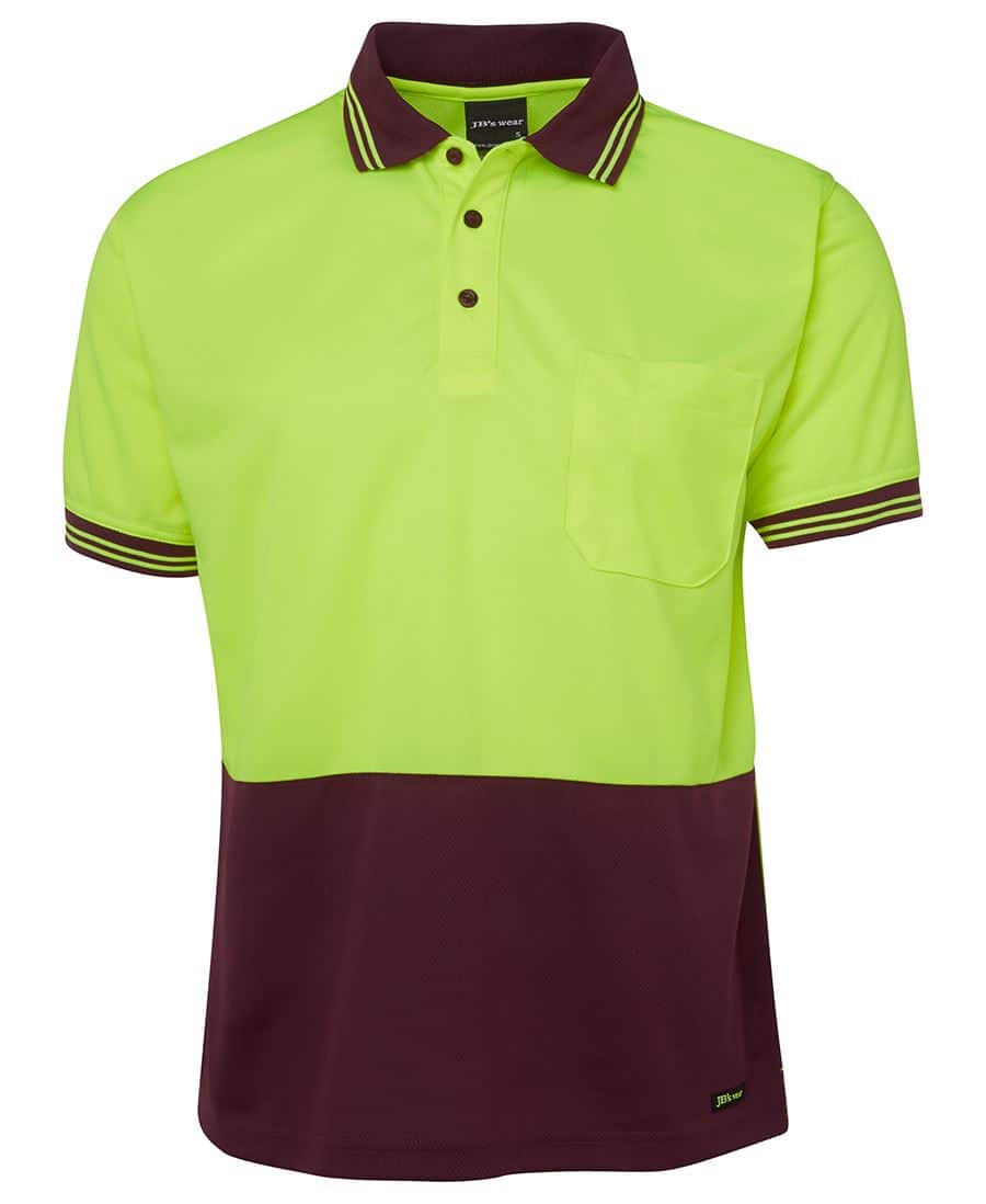 Hi Vis S/S Traditional Polo - Mens - 6HVPS - Image 13