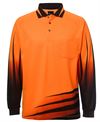 Hi Vis L/S Rippa Sub Polo – Mens – 6HVRL