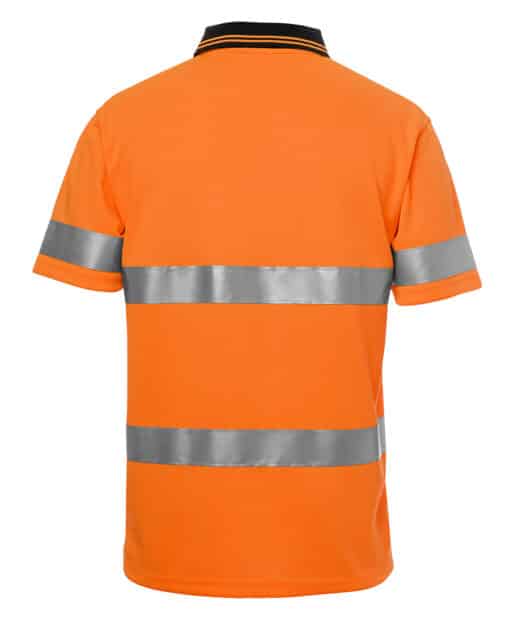 Hi Vis S/S (D+N) Traditional Polo - Mens - 6HVST - Image 6