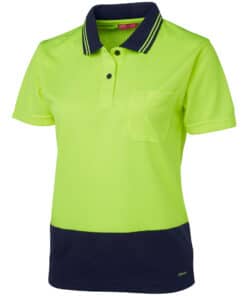 Hi Vis S/S Comfort Polo – Ladies – 6LHCP