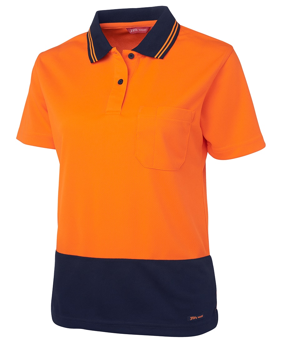 Hi Vis S/S Comfort Polo - Ladies - 6LHCP - Image 11