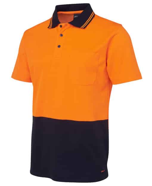 Hi Vis Non Cuff S/S Cotton Back - Mens - 6NCCS - Image 7