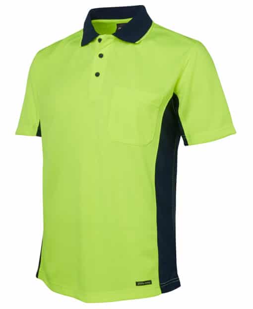 Hi Vis S/S Sport Polo - Mens - 6SPHS - Image 2