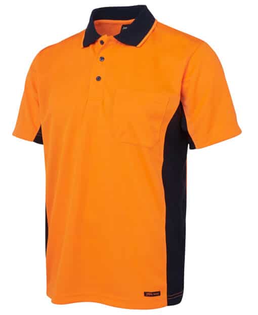 Hi Vis S/S Sport Polo - Mens - 6SPHS - Image 7